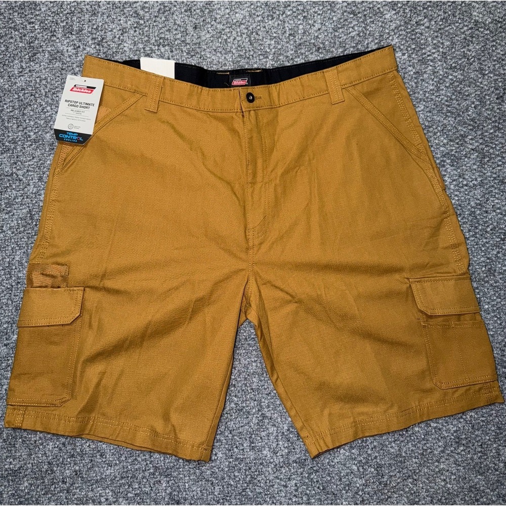 Genuine Dickies Men's Ripstop Ultimate Cargo Shorts Relaxed Fit size 42